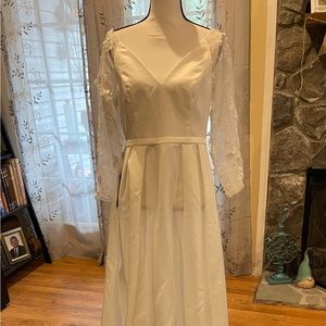 Ever Pretty Sleeved Vneck wedding Dress
